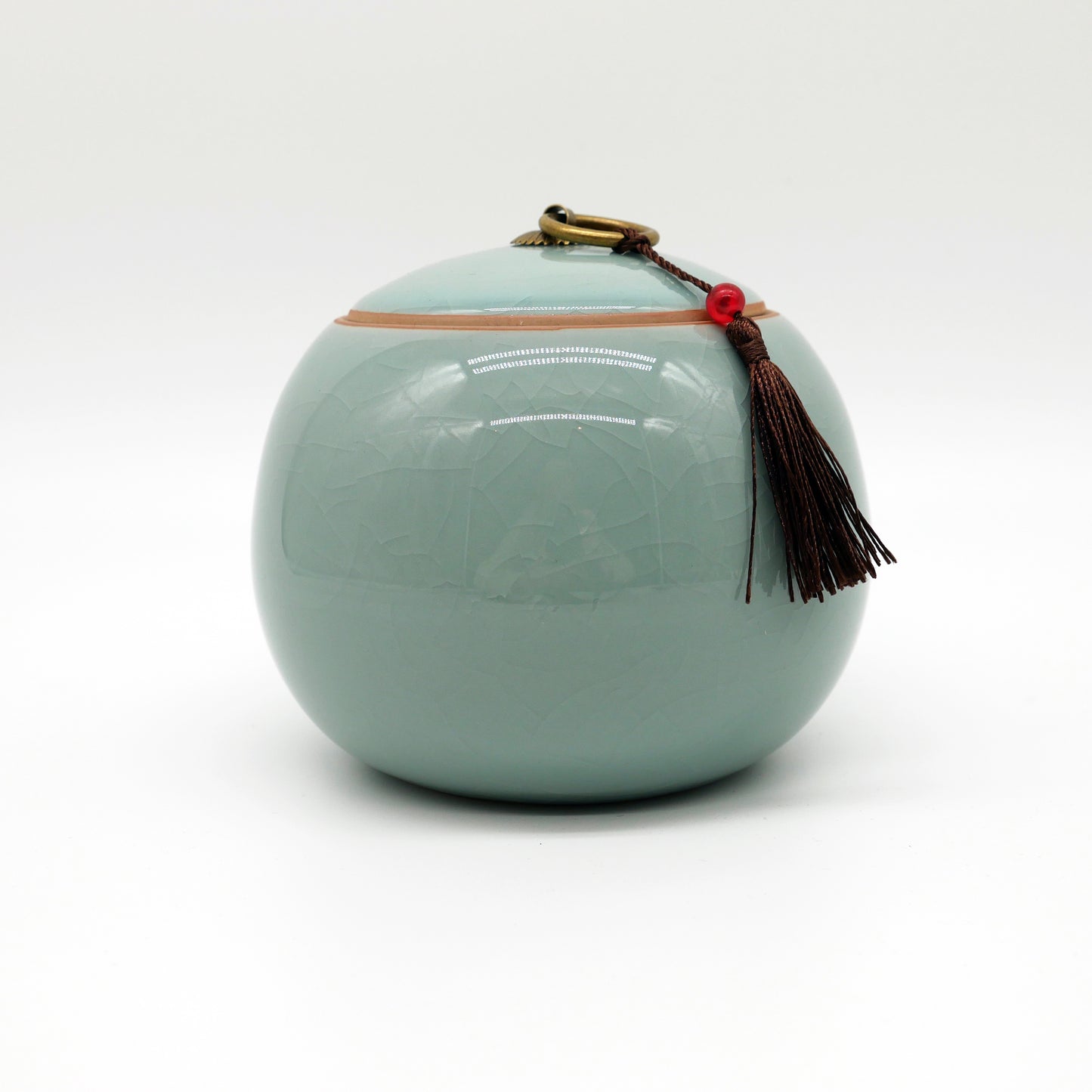 Luxury Funeral Urn - 800 ML - Urn - Mini Cremation Urn - Ashes Urn - For Pets, Dogs, Cats or Human Ashes - Cremation Ashes - Mini Urn - Blue - Aqua